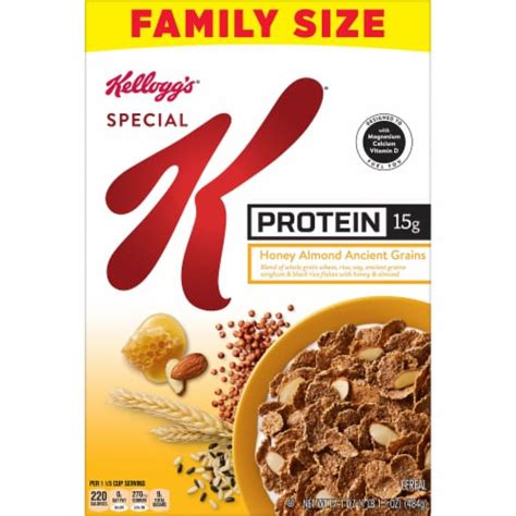 Kellogg's Special K Honey Almond Ancient Grains Protein Breakfast ...