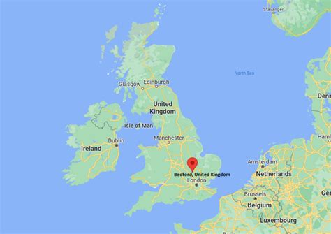 Where is Bedford, UK? | Where is Bedford Located in UK Map