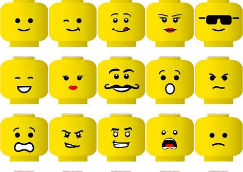 Lego Free Printable Masks. - Oh My Fiesta! for Geeks