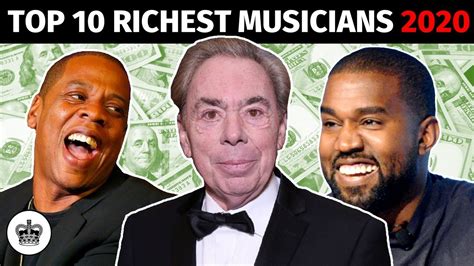 Top 10 RICHEST Musicians In The World - YouTube