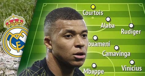 How Real Madrid could line-up in 2024 after Kylian Mbappe transfer with ...