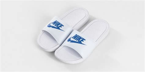 Nike Releases Benassi Slides in White Varsity | Hypebae