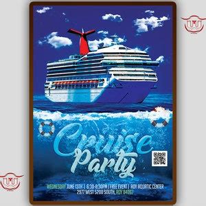 Cruise Invitation Cruise Birthday Flyer Cruise Wedding - Etsy