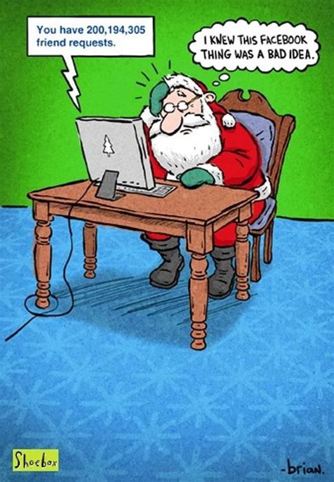 Santa.. Facebook | Funny christmas cartoons, Funny christmas jokes, Funny merry christmas memes