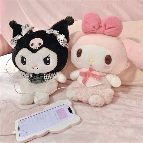 My melody Kuromi Plush in 2024 | Plush, Melody, Retro tv