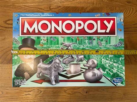 Monopoly Board Dimensions: Size of Monopoly Board, Money & Pieces