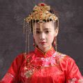 Buy Wholesale Elegant Bride Classic Costume Tassel Phoenix Coronet Hair Comb Cheongsam Wedding ...