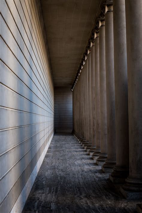 Free Images : light, architecture, wood, sunlight, wall, line, hall, darkness, stairs, symmetry ...