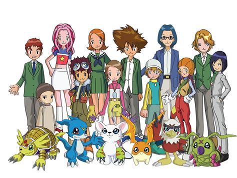 Digimon Adventure 02 Group v1 by Moelleuh on DeviantArt