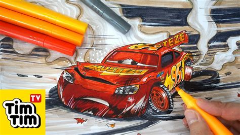 Cars 3 Lightning Mcqueen Drawing