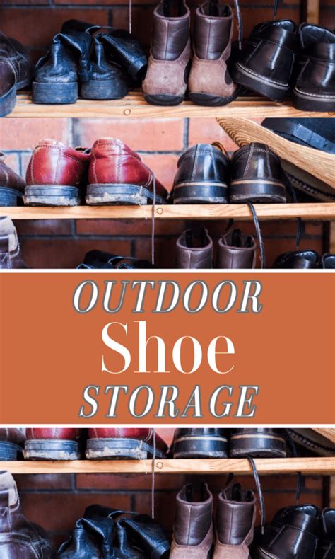 Outdoor Shoe Storage Ideas - Organized 31