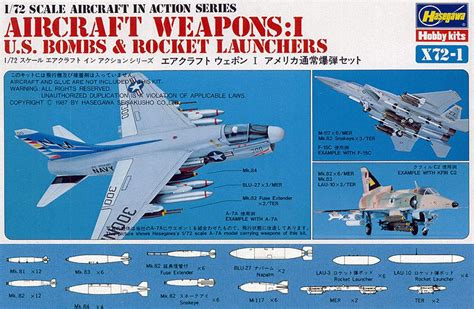 Hasegawa 1:72 Scale U.S Aircraft Weapon Set I Model Kit : Amazon.co.uk: Toys & Games