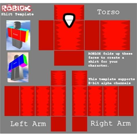 Roblox Shirt Template Download