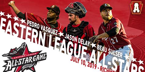 Curve sending three players to 2019 Eastern League All-Star Game | MiLB.com