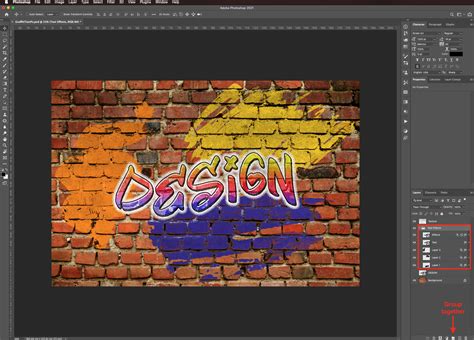 Make a Graffiti Text Effect in Photoshop | Design Bundles