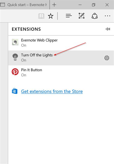 Disable or uninstall Edge browser extensions on Windows 10 - TipsMake.com