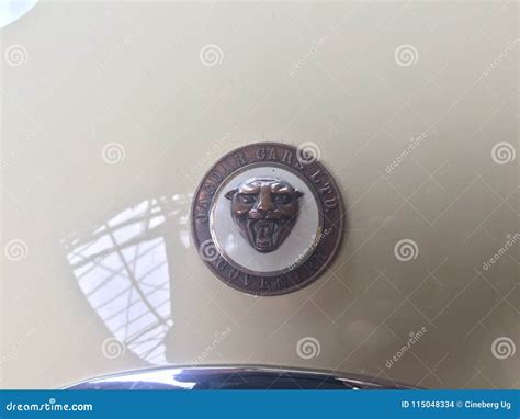 Jaguar Coventry car emblem editorial stock image. Image of emblem - 115048334