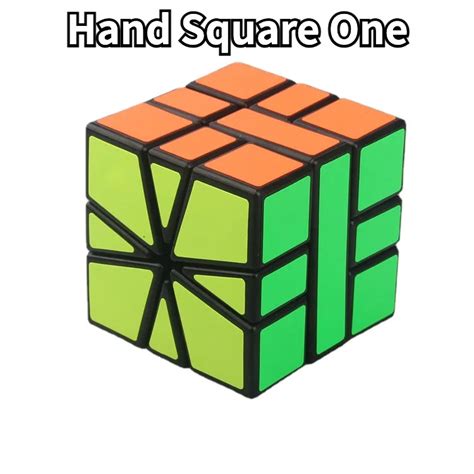 Funcube-Hand-Square-One-cube-black-Square-1-SQ1-fan-shaped-cube-with ...