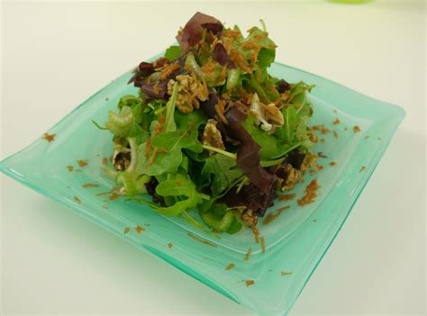 Recipe: Bitter Greens & Dulse Salad with Apple-Miso Dressing - Life & Soul Lifestyle