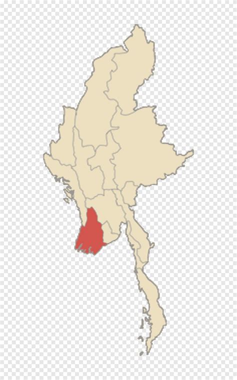 Kayin State Shan State Karen people Kachin State Map, map, png | PNGEgg