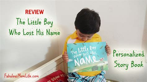 Review: 'The Little Boy Who Lost His Name' Personalized Story Book ...