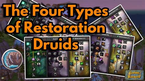 Restoration Druid Talent Guide - The Four Types - YouTube