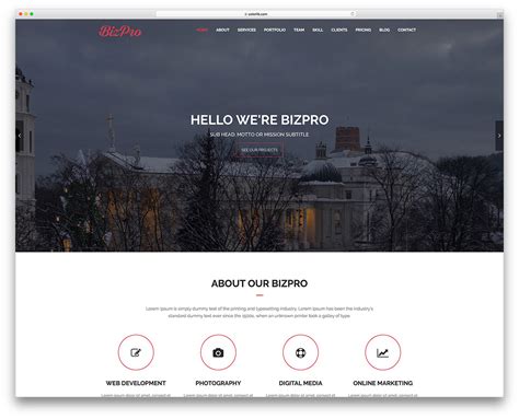 Simple html and css website templates - menslex