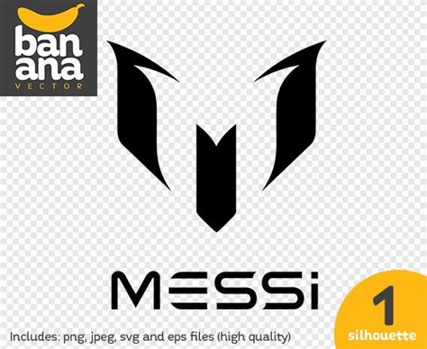 SALE Messi Logo Silhouette png jpg svg eps files high | Etsy