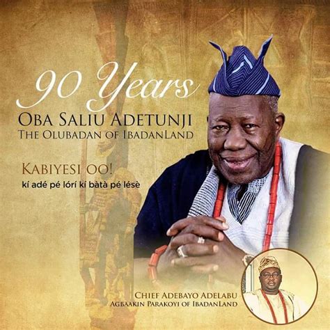 Happy Birthday To Olubadan Of Ibadan... - Culture - Nigeria