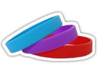 Silicone Wristbands - Custom, Cheap & Fast Turnaround