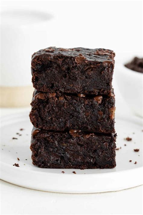 Vegan Banana Brownies | Purely Kaylie