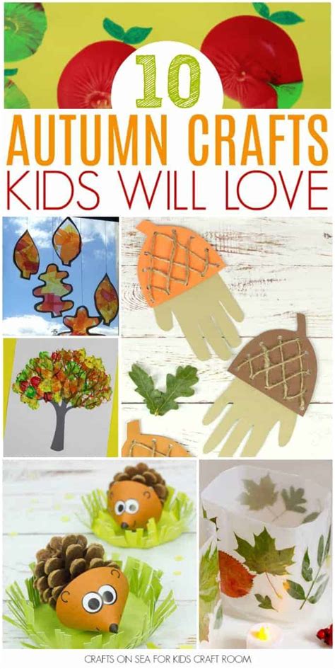 Easy Autumn Crafts For Kids - Kids Craft Room