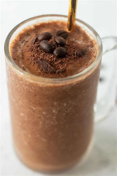 Coffee Smoothie Recipe (Vegan, Gluten Free) - Apples for CJ