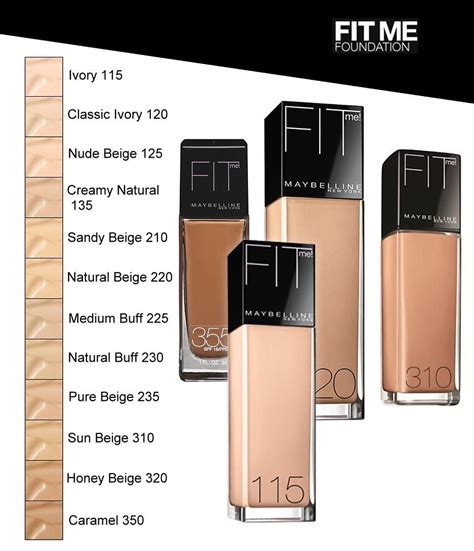 Home » Maybelline Fit Me Foundation | Maybelline fit me foundation ...