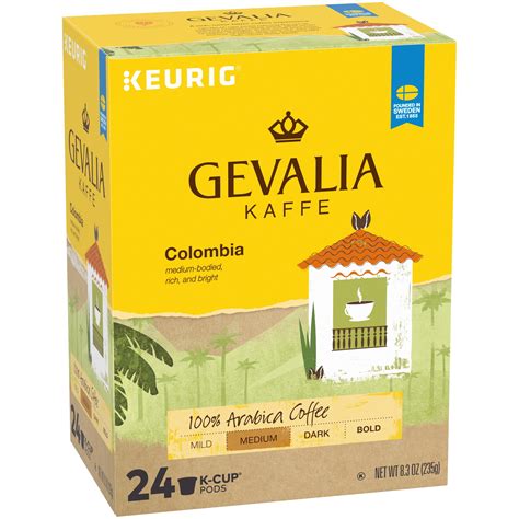 Gevalia Colombia Coffee K-Cup Pods, 24 count - Walmart.com