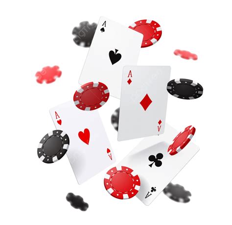 Flying Poker Cards And Chips, Round, Gaming, Cards PNG and Vector with Transparent Background ...