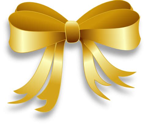 Gold Ribbon Bow and arrow Clip art - gold ribbon png download - 1000*1000 - Free Transparent ...