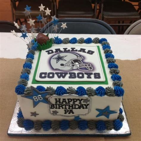 Dallas Cowboys Birthday Cake - Birthday Cakes Gallery