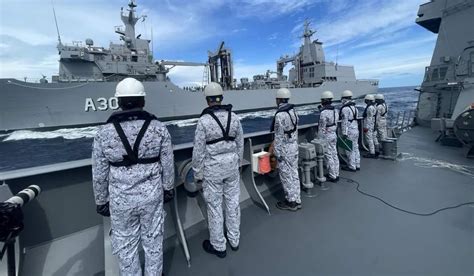 DEFENSE STUDIES: BRP Jose Rizal Holds PH Navy's 1st Replenishment at ...