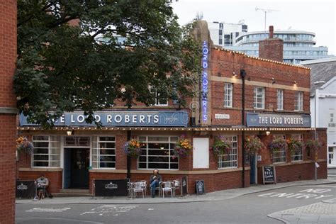 The Lord Roberts Pub on Broad Street in Nottingham in the UK Editorial ...