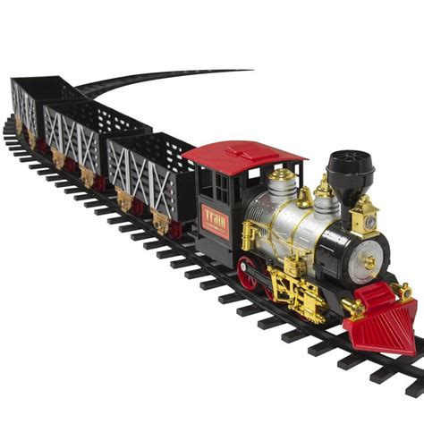 All aboard! This kid’s classic toy train is ready to chug into your home station! Family ...