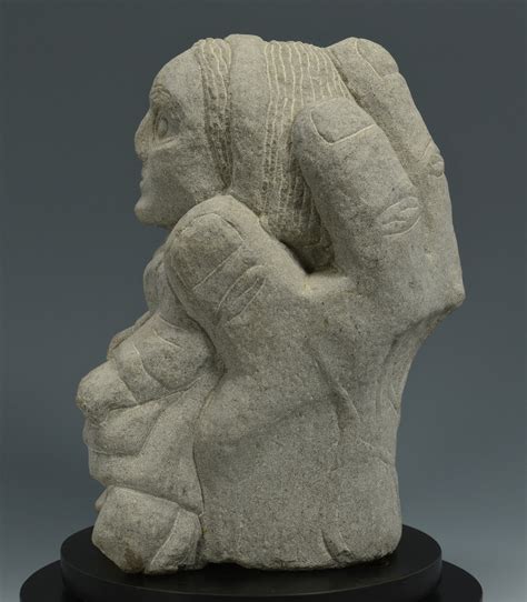 Lot 518: Tim Lewis Limestone sculpture | Case Auctions