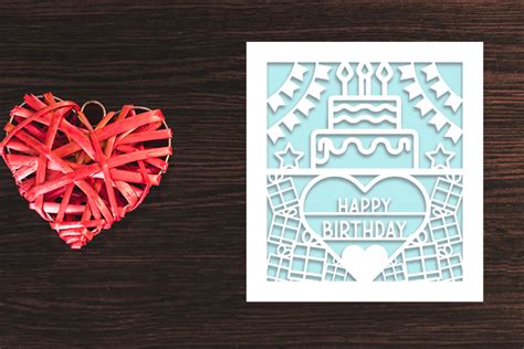 Birthday Cards - Paper Cutting Templates | ArtBubbles