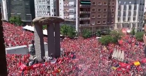 WATCH: Liverpool Fans Have Taken Over Madrid