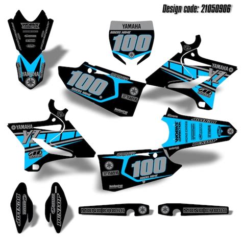 Motocross Graphics Kit Dirt Bike Stickers for Yamaha YZ 125 - Etsy Canada