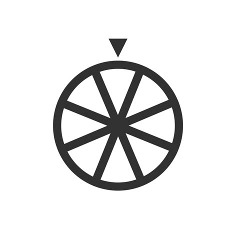 prize wheel vector icon. wheel fortune icon. isolated icon on white background. 14823439 Vector ...