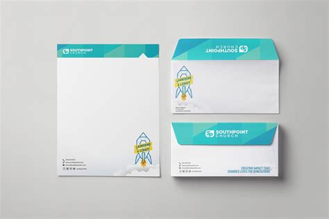 Letterhead & Envelope Design | Church Campaign Materials