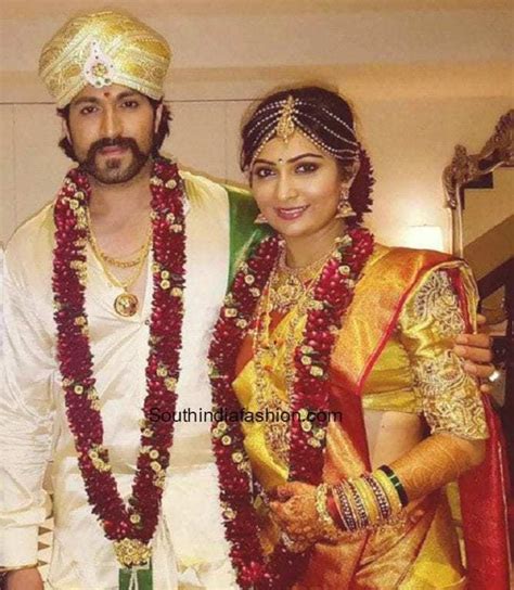 Yash and Radhika Pandit's Wedding, Reception and Mehendi Photos – South ...