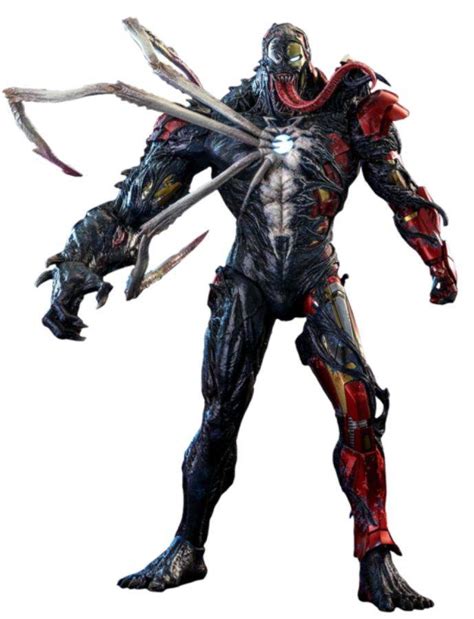 Spider-Man Maximum Venom - Venomized Iron Man 1:6 Scale 12" Action ...