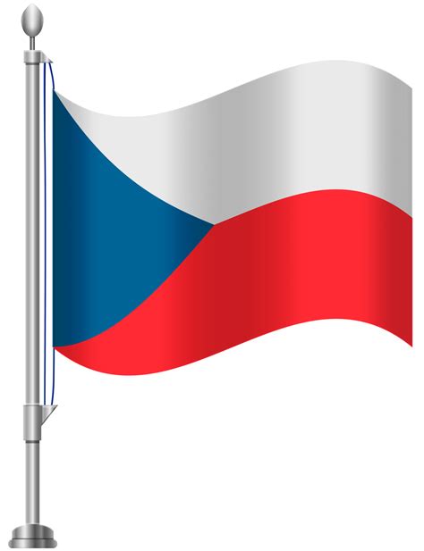 Czech Republic Flag PNG Clip Art